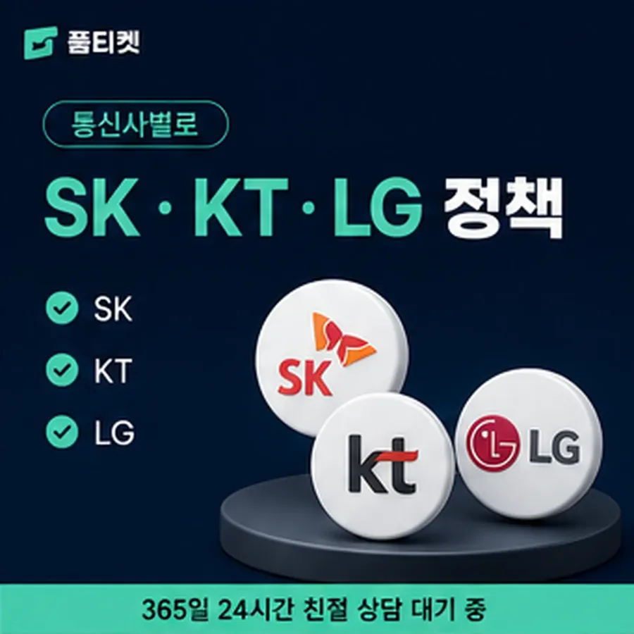 품티켓 구글플레이 회선의 소액결제 방법 어느 화면에서 안내 이미지